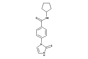 N-cyclopentyl-4-(2-thioxo-4-imidazolin-1-yl)benzamide