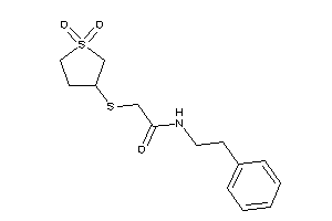 2-[(1,1-diketothiolan-3-yl)thio]-N-phenethyl-acetamide