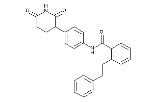 N-[4-(2,6-diketo-3-piperidyl)phenyl]-2-phenethyl-benzamide