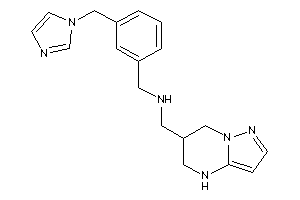 [3-(imidazol-1-ylmethyl)benzyl]-(4,5,6,7-tetrahydropyrazolo[1,5-a]pyrimidin-6-ylmethyl)amine