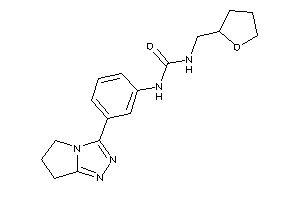 1-[3-(6,7-dihydro-5H-pyrrolo[2,1-c][1,2,4]triazol-3-yl)phenyl]-3-(tetrahydrofurfuryl)urea