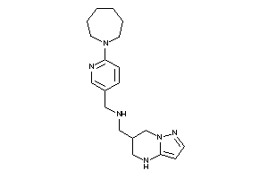 [6-(azepan-1-yl)-3-pyridyl]methyl-(4,5,6,7-tetrahydropyrazolo[1,5-a]pyrimidin-6-ylmethyl)amine