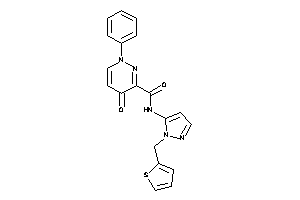 4-keto-1-phenyl-N-[2-(2-thenyl)pyrazol-3-yl]pyridazine-3-carboxamide