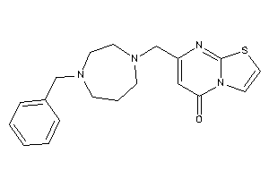 7-[(4-benzyl-1,4-diazepan-1-yl)methyl]thiazolo[3,2-a]pyrimidin-5-one