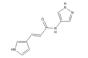 N-(1H-pyrazol-4-yl)-3-(1H-pyrrol-3-yl)acrylamide