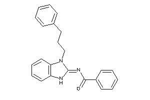 Image of N-[3-(3-phenylpropyl)-1H-benzimidazol-2-ylidene]benzamide