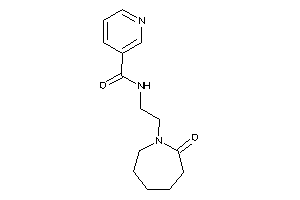 N-[2-(2-ketoazepan-1-yl)ethyl]nicotinamide
