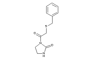 1-[2-(benzylthio)acetyl]-2-imidazolidinone