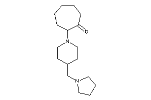 2-[4-(pyrrolidinomethyl)piperidino]cycloheptanone
