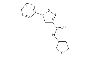 5-phenyl-N-tetrahydrothiophen-3-yl-2-isoxazoline-3-carboxamide