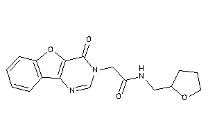 2-(4-ketobenzofuro[3,2-d]pyrimidin-3-yl)-N-(tetrahydrofurfuryl)acetamide