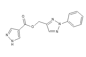 1H-pyrazole-4-carboxylic Acid (2-phenyltriazol-4-yl)methyl Ester