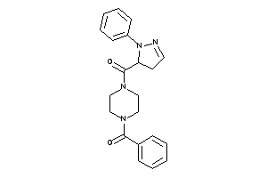 (4-benzoylpiperazino)-(2-phenyl-2-pyrazolin-3-yl)methanone