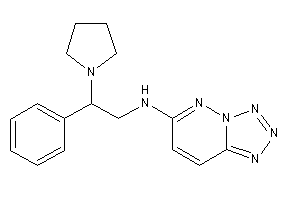 (2-phenyl-2-pyrrolidino-ethyl)-(tetrazolo[5,1-f]pyridazin-6-yl)amine