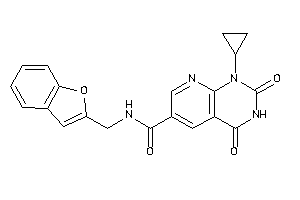 N-(benzofuran-2-ylmethyl)-1-cyclopropyl-2,4-diketo-pyrido[2,3-d]pyrimidine-6-carboxamide