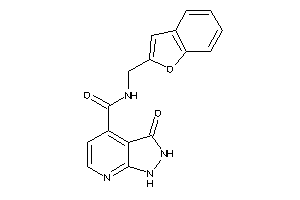 N-(benzofuran-2-ylmethyl)-3-keto-1,2-dihydropyrazolo[3,4-b]pyridine-4-carboxamide