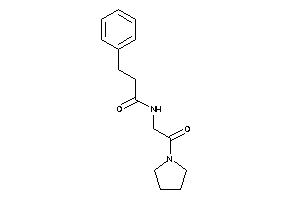 Image of N-(2-keto-2-pyrrolidino-ethyl)-3-phenyl-propionamide
