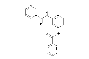 N-(3-benzamidophenyl)nicotinamide