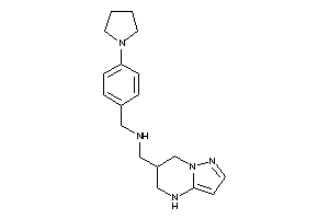 (4-pyrrolidinobenzyl)-(4,5,6,7-tetrahydropyrazolo[1,5-a]pyrimidin-6-ylmethyl)amine