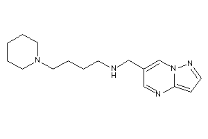 4-piperidinobutyl(pyrazolo[1,5-a]pyrimidin-6-ylmethyl)amine