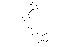 (1-phenylpyrazol-4-yl)methyl-(4,5,6,7-tetrahydropyrazolo[1,5-a]pyrimidin-6-ylmethyl)amine