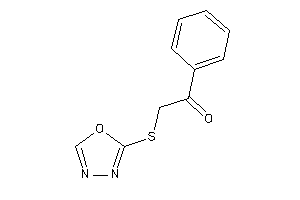 2-(1,3,4-oxadiazol-2-ylthio)-1-phenyl-ethanone