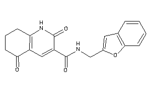 Image of N-(benzofuran-2-ylmethyl)-2,5-diketo-1,6,7,8-tetrahydroquinoline-3-carboxamide