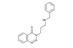 3-[3-(benzylamino)propyl]-1,2,3-benzotriazin-4-one