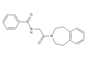 Image of N-[2-keto-2-(1,2,4,5-tetrahydro-3-benzazepin-3-yl)ethyl]benzamide