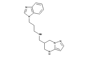 3-(benzimidazol-1-yl)propyl-(4,5,6,7-tetrahydropyrazolo[1,5-a]pyrimidin-6-ylmethyl)amine