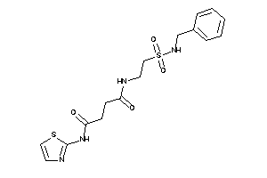 N-[2-(benzylsulfamoyl)ethyl]-N'-thiazol-2-yl-succinamide