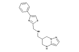 (4-phenylthiazol-2-yl)methyl-(4,5,6,7-tetrahydropyrazolo[1,5-a]pyrimidin-6-ylmethyl)amine