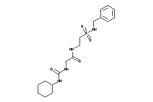 N-[2-(benzylsulfamoyl)ethyl]-2-(cyclohexylcarbamoylamino)acetamide