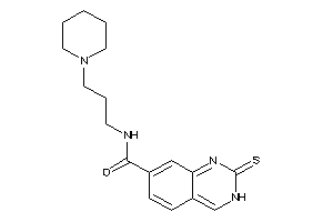 N-(3-piperidinopropyl)-2-thioxo-3H-quinazoline-7-carboxamide