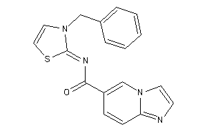 N-(3-benzyl-4-thiazolin-2-ylidene)imidazo[1,2-a]pyridine-6-carboxamide