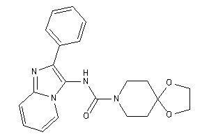 N-(2-phenylimidazo[1,2-a]pyridin-3-yl)-1,4-dioxa-8-azaspiro[4.5]decane-8-carboxamide