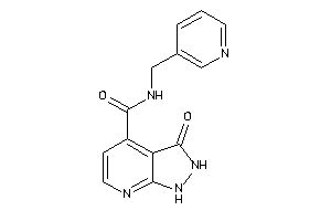 3-keto-N-(3-pyridylmethyl)-1,2-dihydropyrazolo[3,4-b]pyridine-4-carboxamide