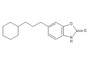 6-(3-cyclohexylpropyl)-3H-1,3-benzoxazol-2-one