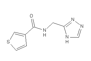 N-(4H-1,2,4-triazol-3-ylmethyl)thiophene-3-carboxamide