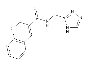 N-(4H-1,2,4-triazol-3-ylmethyl)-2H-chromene-3-carboxamide