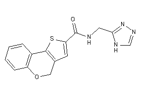 Image of N-(4H-1,2,4-triazol-3-ylmethyl)-4H-thieno[3,2-c]chromene-2-carboxamide