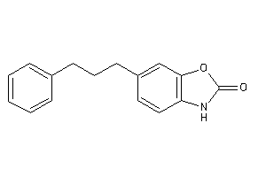 6-(3-phenylpropyl)-3H-1,3-benzoxazol-2-one