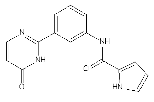 N-[3-(6-keto-1H-pyrimidin-2-yl)phenyl]-1H-pyrrole-2-carboxamide