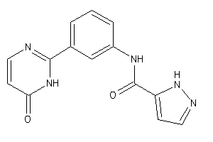 N-[3-(6-keto-1H-pyrimidin-2-yl)phenyl]-1H-pyrazole-5-carboxamide