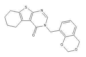 3-(4H-1,3-benzodioxin-8-ylmethyl)-5,6,7,8-tetrahydrobenzothiopheno[2,3-d]pyrimidin-4-one