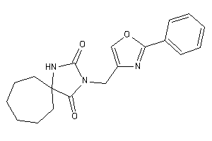 3-[(2-phenyloxazol-4-yl)methyl]-1,3-diazaspiro[4.6]undecane-2,4-quinone