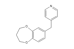 4-(3,4-dihydro-2H-1,5-benzodioxepin-7-ylmethyl)pyridine