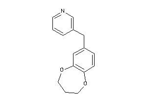 3-(3,4-dihydro-2H-1,5-benzodioxepin-7-ylmethyl)pyridine