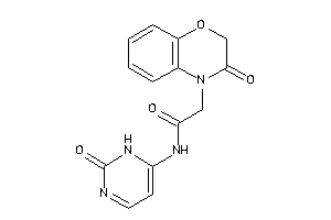 2-(3-keto-1,4-benzoxazin-4-yl)-N-(2-keto-1H-pyrimidin-6-yl)acetamide