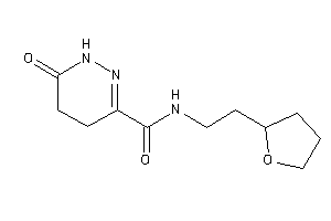 6-keto-N-[2-(tetrahydrofuryl)ethyl]-4,5-dihydro-1H-pyridazine-3-carboxamide